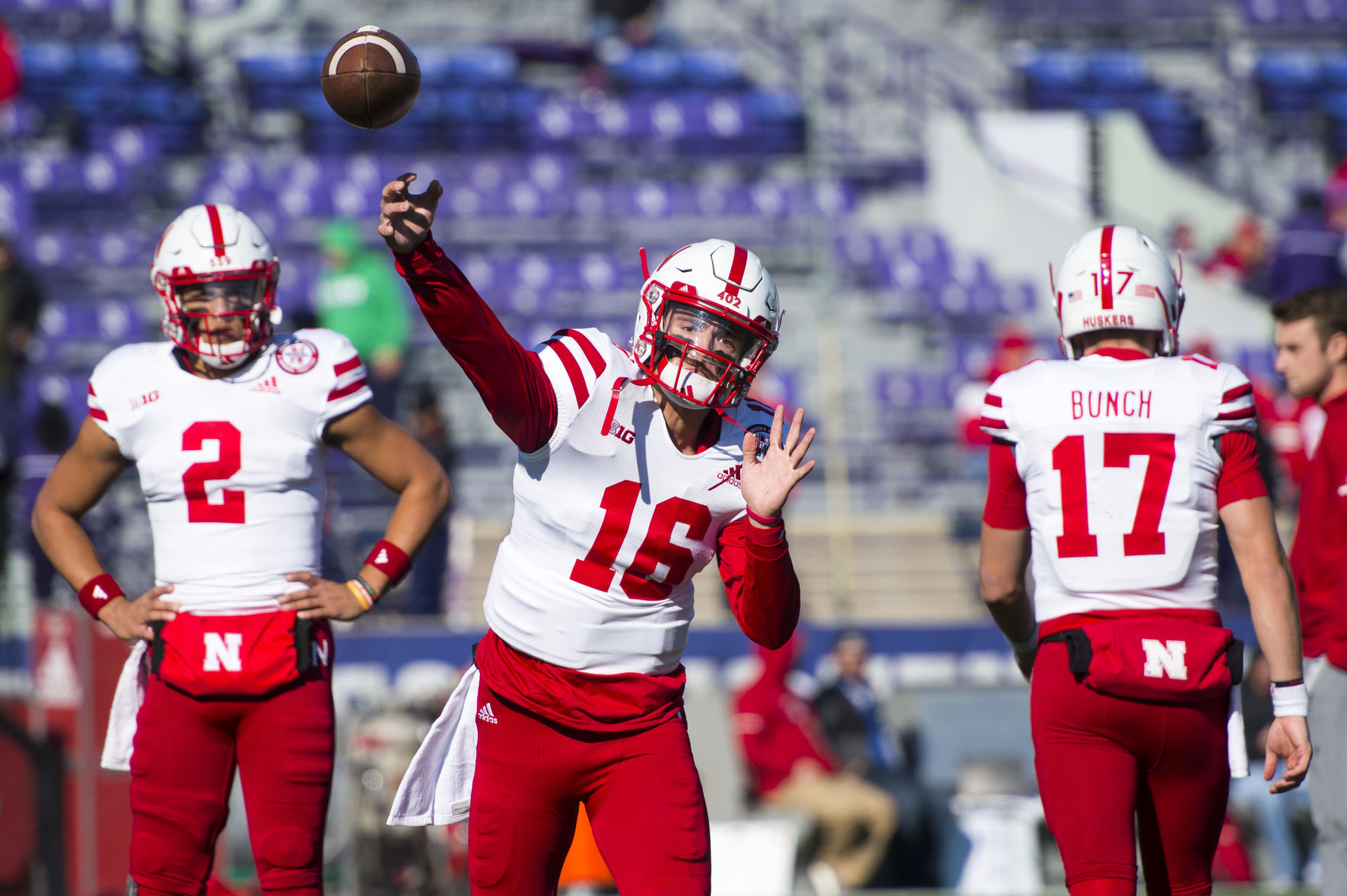 Nebraska vs. Northwestern, 10/13/18